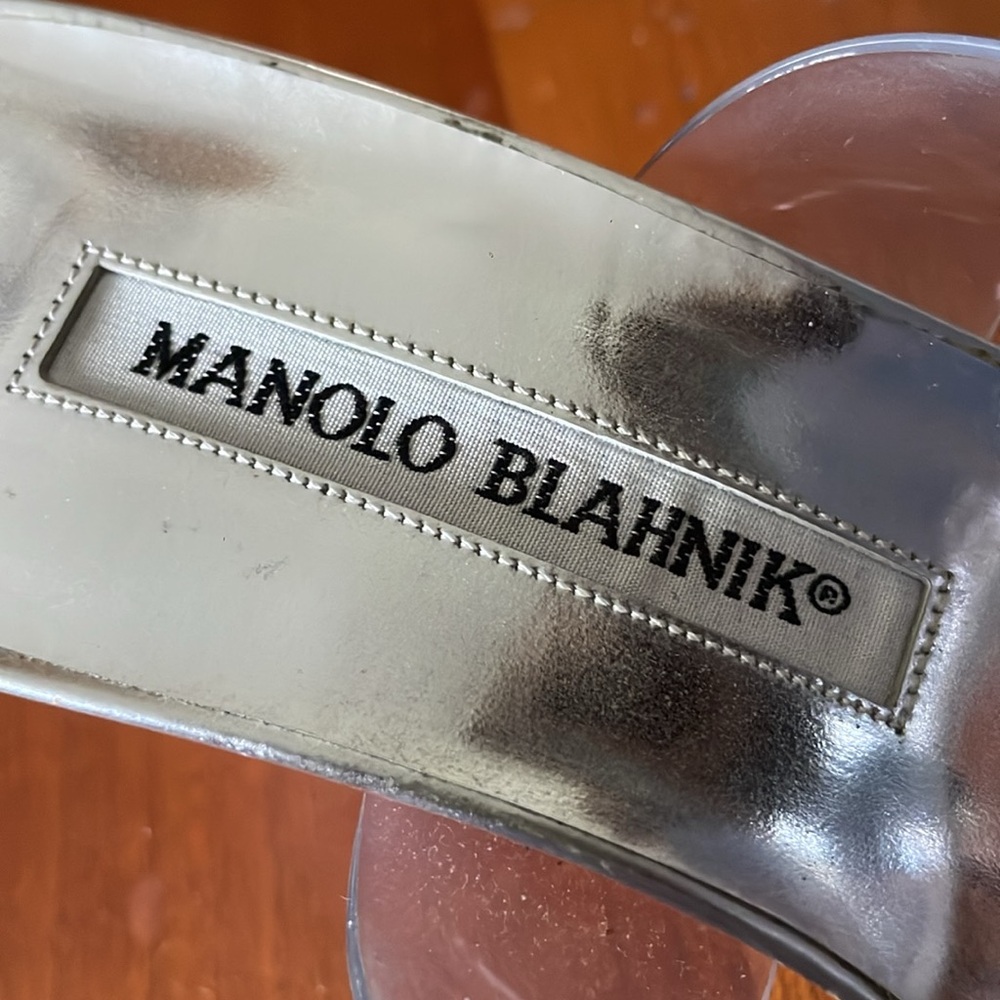 Vintage Manolo Blahnik Sandals - Picture 2 of 5